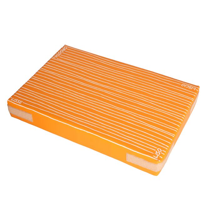 Hovedbilde Flat sanseblokk – oransje