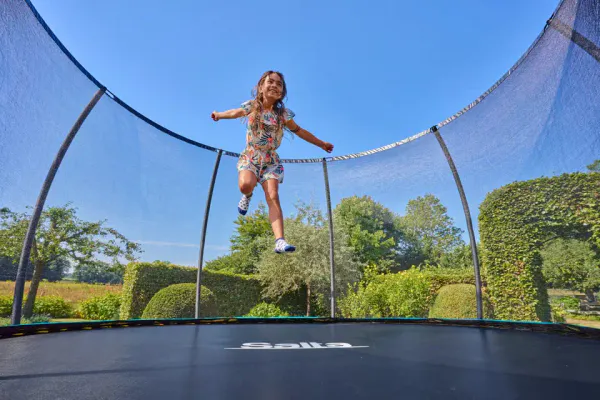 Trampoline Ø366 cm med sikkerhetsnett og stige