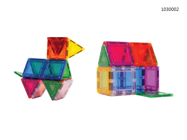 Tileblox Rainbow Magnetisk Byggesett – 20 stk