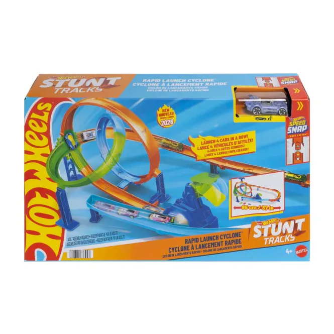 Hovedbilde Hot Wheels bilbane med dobbel loop