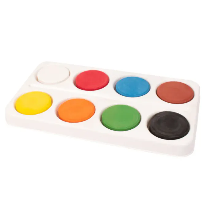 Hovedbilde Fargepucker i palett, 57mm, 8 farger