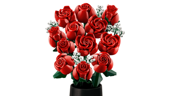 Hovedbilde LEGO® Botanicals Rosebukett - 822 deler