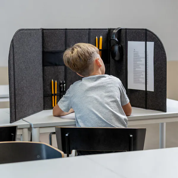 Lyddempende bordskjerm