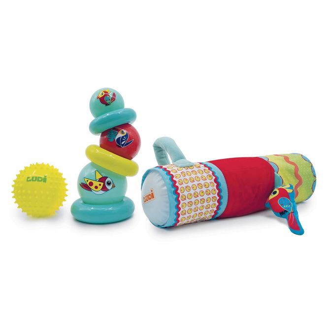 Hovedbilde Sensorisk lekesett med baller og ringer