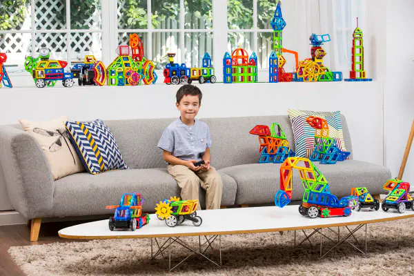 Magformers Transform Vehicle Byggesett – 17 stk