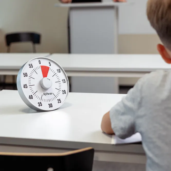 Hovedbilde Timer Konsentrasjonsklokke, rund