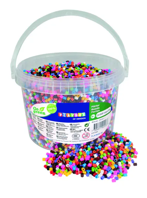 Hovedbilde Strykeperler Go Green – 20 000 stk, ...