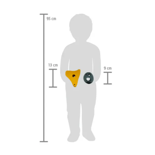 Klatresteiner – Perfekt for små klatreproffer