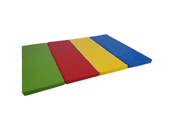 Fargerik lekematte 160x120x5 cm - Sammenleggbar