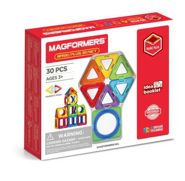 Magformers Basic Plus 30 Byggesett