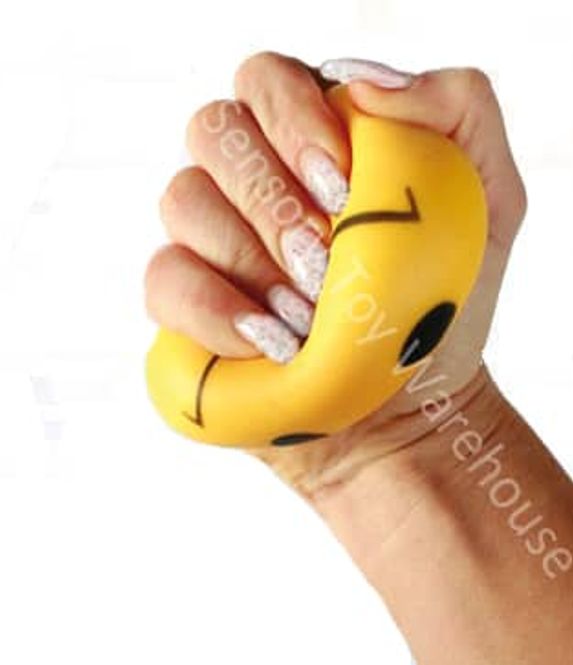 Hovedbilde Stressball med smilefjes