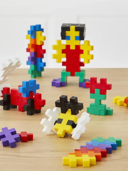 Plus-Plus BIG Basic Fargemiks - 100 brikker