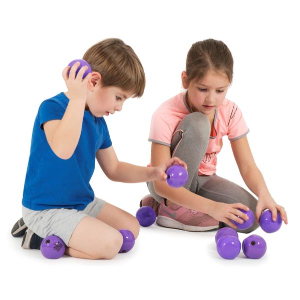 Sett med 10 Thera Føle- og Finn-baller