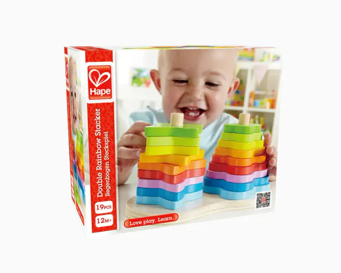 Hovedbilde Hape Dobbel Regnbue-stabler