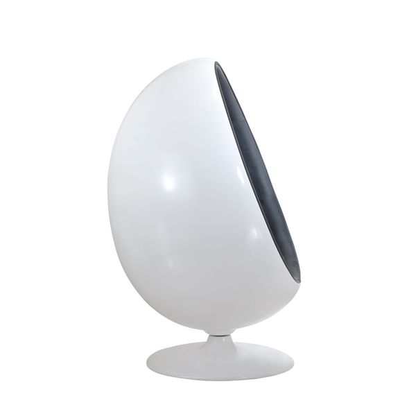 Svingstol (Egg Chair) – Grå, 136 cm