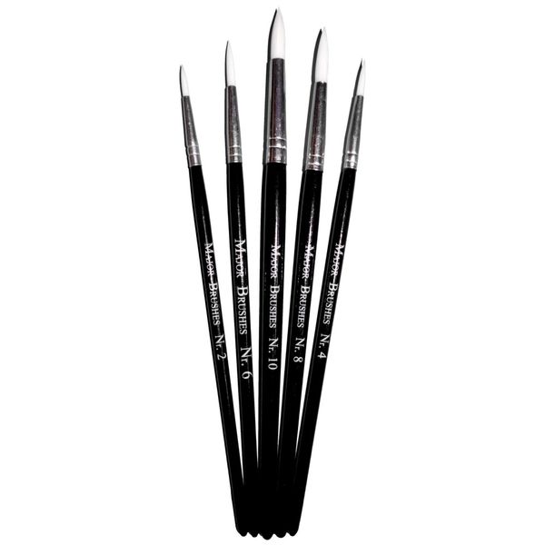 Runde Pensler, 50 stk