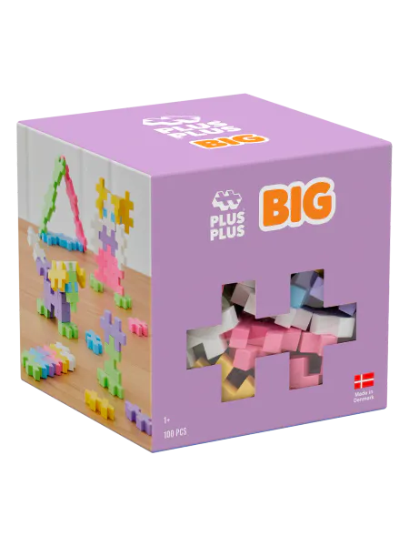 BIG Pastell Fargemiks – 100 brikker