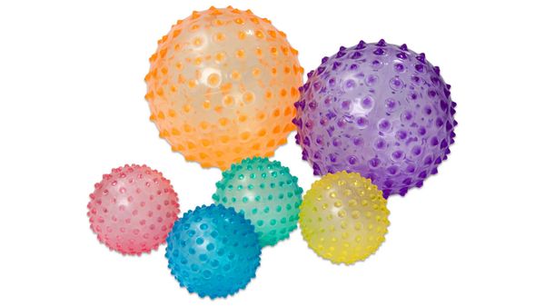 Sansorimotoriske baller, 6 stk