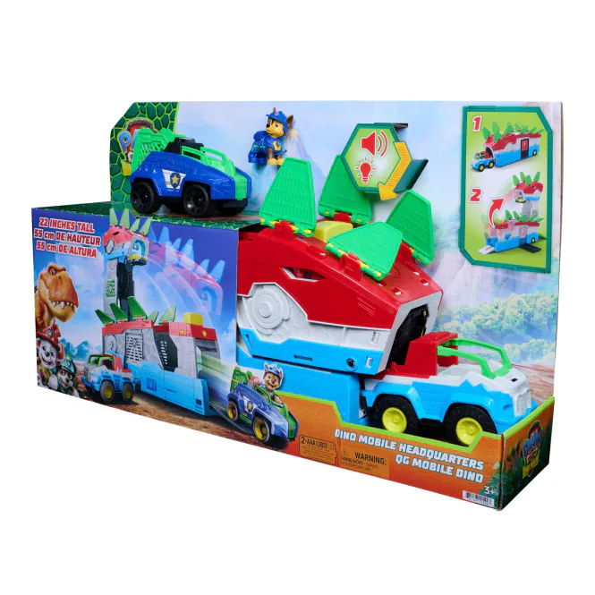 Hovedbilde PAW Patrol Dino Movie - 2-i-1 Mobilt Hovedkvarter ...