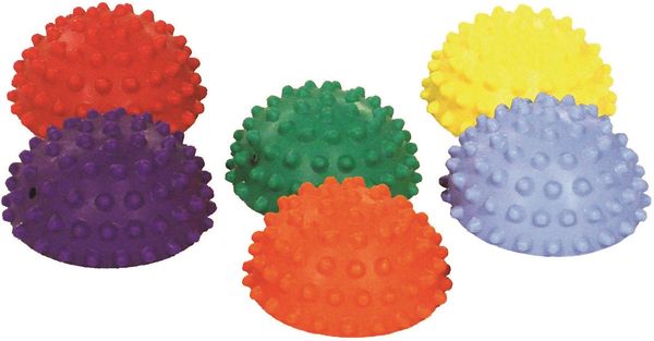 Teksturerte Balanse-Steiner – Sett med 6 farger