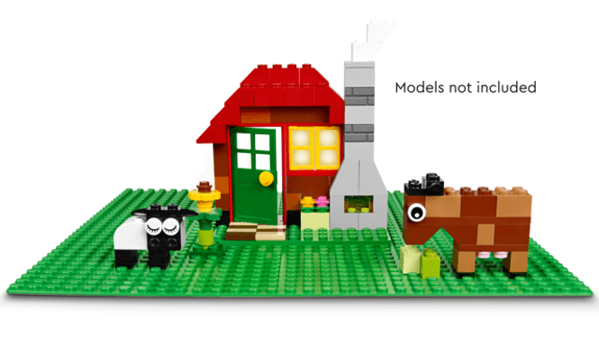 Hovedbilde LEGO® Classic grønn basisplate - 25 x 25 cm